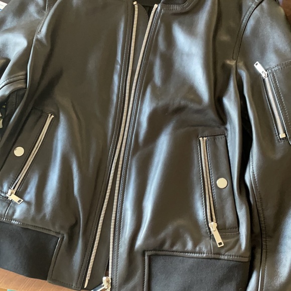 Leather Bomber Jacket by LTH JKT - Picture 9 of 12